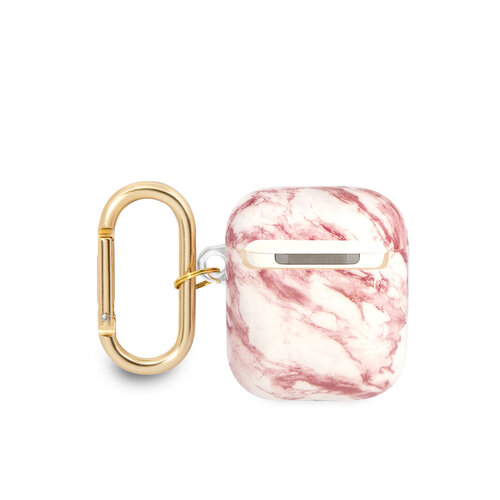Guess Guess Airpods - Airpods 2 Case - Marble - Pink