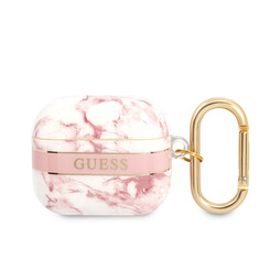 Guess Étui Airpods 3 - Marble - Rose