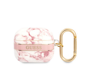 Guess Guess Airpods 3 Case - Marble - Roze Guess Guess Airpods 3 Case - Marble - Roze