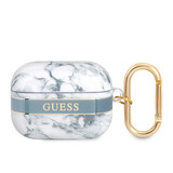 Guess Guess Airpods Pro & Pro 2 Case - Marble - Blau