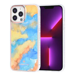 UNIQ Accessory iPhone 13 Pro Max TPU Hülle - Marble Yellow