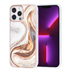 UNIQ Accessory Étui iPhone 13 Pro Max - Marble Brown