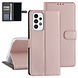 Samsung Galaxy A23 Case - Card holder for 3 cards - Magnetic closure - Rose Gold Samsung Galaxy A23 Case - Card holder for 3 cards - Magnetic closure - Rose Gold