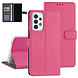 Samsung Galaxy A23 Case - Card holder for 3 cards - Magnetic closure - Hot Pink Samsung Galaxy A23 Case - Card holder for 3 cards - Magnetic closure - Hot Pink