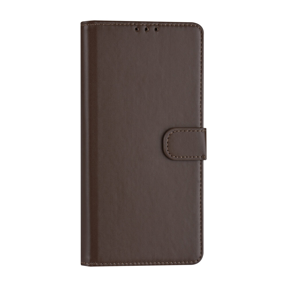 Samsung Galaxy A23 Book Case hoesje - Pasjeshouder voor 3 pasjes - Magneetsluiting - Bruin Samsung Galaxy A23 Book Case hoesje - Pasjeshouder voor 3 pasjes - Magneetsluiting - Bruin