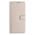 Étui Samsung Galaxy A33 5G - Porte-cartes pour 3 cartes - Fermeture magnétique - Or