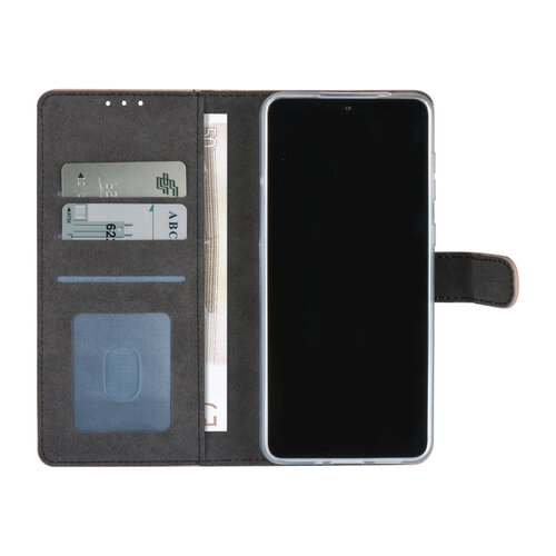 Étui Samsung Galaxy A33 5G - Porte-cartes pour 3 cartes - Fermeture magnétique - Rose Gold