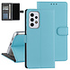 Samsung Galaxy A33 5G Book Case hoesje - Pasjeshouder voor 3 pasjes - Magneetsluiting - LichtBlauw Samsung Galaxy A33 5G Book Case hoesje - Pasjeshouder voor 3 pasjes - Magneetsluiting - LichtBlauw