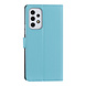 Samsung Galaxy A53 5G Case - Card holder for 3 cards - Magnetic closure - Light Blue Samsung Galaxy A53 5G Case - Card holder for 3 cards - Magnetic closure - Light Blue