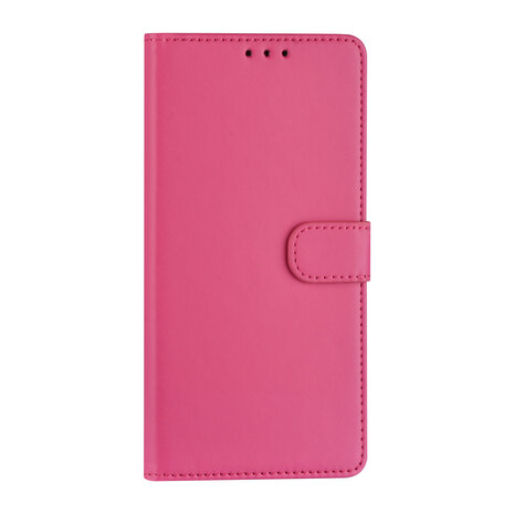 Samsung Galaxy A53 5G Book-Case hul - Kartenhalter für 3 Karten - Magnetverschluss - Hot Pink Samsung Galaxy A53 5G Book-Case hul - Kartenhalter für 3 Karten - Magnetverschluss - Hot Pink