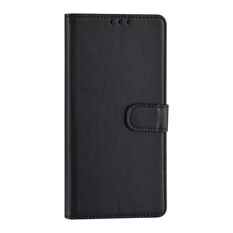 Samsung Galaxy A73 5G Case - Card holder for 3 cards - Magnetic closure - Black Samsung Galaxy A73 5G Case - Card holder for 3 cards - Magnetic closure - Black