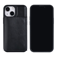 UNIQ Accessory iPhone 13 Mini Hardcase Backcover - with removable card holder - Black