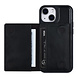 UNIQ Accessory UNIQ Accessory iPhone 13 Mini Hardcase Backcover - met afneembare Pasjeshouder - Zwart UNIQ Accessory UNIQ Accessory iPhone 13 Mini Hardcase Backcover - met afneembare Pasjeshouder - Zwart