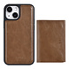 UNIQ Accessory UNIQ Accessory iPhone 13 Mini Hardcase Backcover - met afneembare Pasjeshouder - DonkerBruin UNIQ Accessory UNIQ Accessory iPhone 13 Mini Hardcase Backcover - met afneembare Pasjeshouder - DonkerBruin