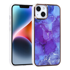UNIQ Accessory iPhone 14 & 13 TPU Backcover - Marble Purple