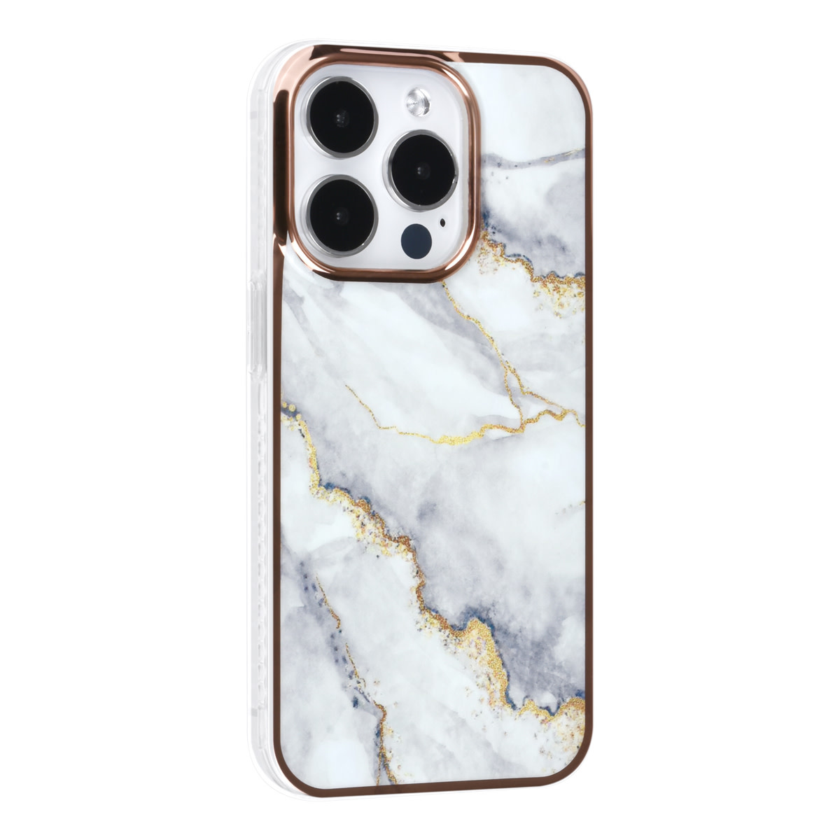 UNIQ Accessory UNIQ Accessory iPhone 14 Pro TPU Backcover - Marble White, foto 2 van 4