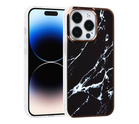 UNIQ Accessory UNIQ Accessory iPhone 14 Pro TPU Backcover - Marble Black UNIQ Accessory UNIQ Accessory iPhone 14 Pro TPU Backcover - Marble Black