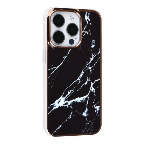 UNIQ Accessory UNIQ Accessory Étui iPhone 14 Pro - Marble Black UNIQ Accessory UNIQ Accessory Étui iPhone 14 Pro - Marble Black