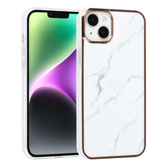 UNIQ Accessory iPhone 14 & 15 Plus TPU Backcover - Marble