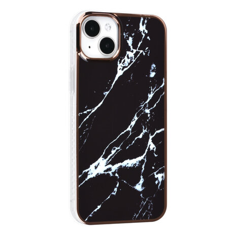 UNIQ Accessory UNIQ Accessory iPhone 14 & 15 Plus TPU Backcover - Marble Black UNIQ Accessory UNIQ Accessory iPhone 14 & 15 Plus TPU Backcover - Marble Black