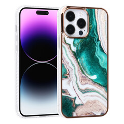 UNIQ Accessory iPhone 14 Pro Max TPU Backcover - Marble Green