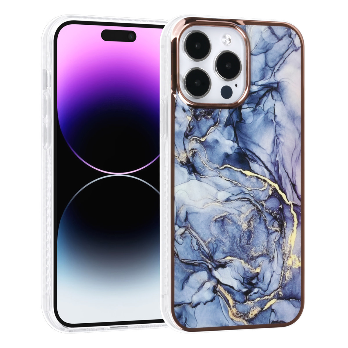 UNIQ Accessory UNIQ Accessory iPhone 14 Pro Max TPU Backcover - Marble Grey