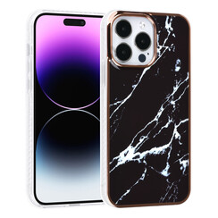 UNIQ Accessory iPhone 14 Pro Max TPU Hülle - Marble Black