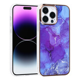 UNIQ Accessory UNIQ Accessory Étui iPhone 14 Pro Max - Marble Purple UNIQ Accessory UNIQ Accessory Étui iPhone 14 Pro Max - Marble Purple
