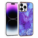 UNIQ Accessory UNIQ Accessory iPhone 14 Pro Max TPU Hülle - Marble Purple UNIQ Accessory UNIQ Accessory iPhone 14 Pro Max TPU Hülle - Marble Purple