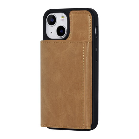 UNIQ Accessory UNIQ Accessory Étui iPhone 13 Mini- avec porte-carte amovible - Brun clair UNIQ Accessory UNIQ Accessory Étui iPhone 13 Mini- avec porte-carte amovible - Brun clair