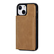 UNIQ Accessory UNIQ Accessory iPhone 13 Mini Hardcase Backcover - met afneembare Pasjeshouder - LichtBruin UNIQ Accessory UNIQ Accessory iPhone 13 Mini Hardcase Backcover - met afneembare Pasjeshouder - LichtBruin