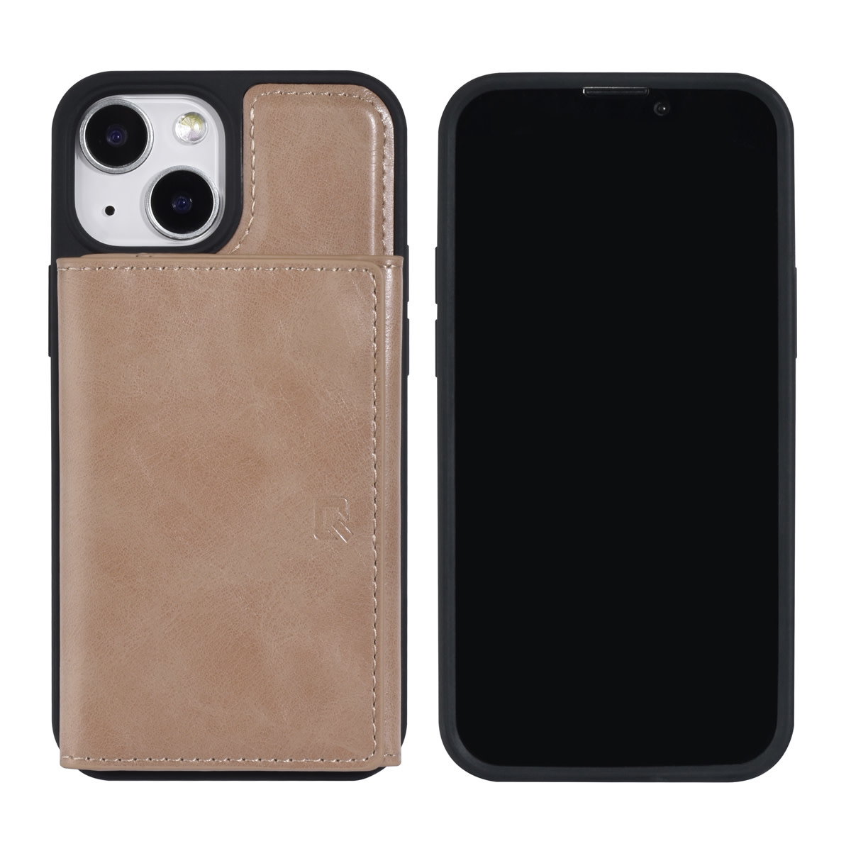 UNIQ Accessory UNIQ Accessory iPhone 13 Mini Backcover hoesje - met afneembare Pasjeshouder - Rose Gold