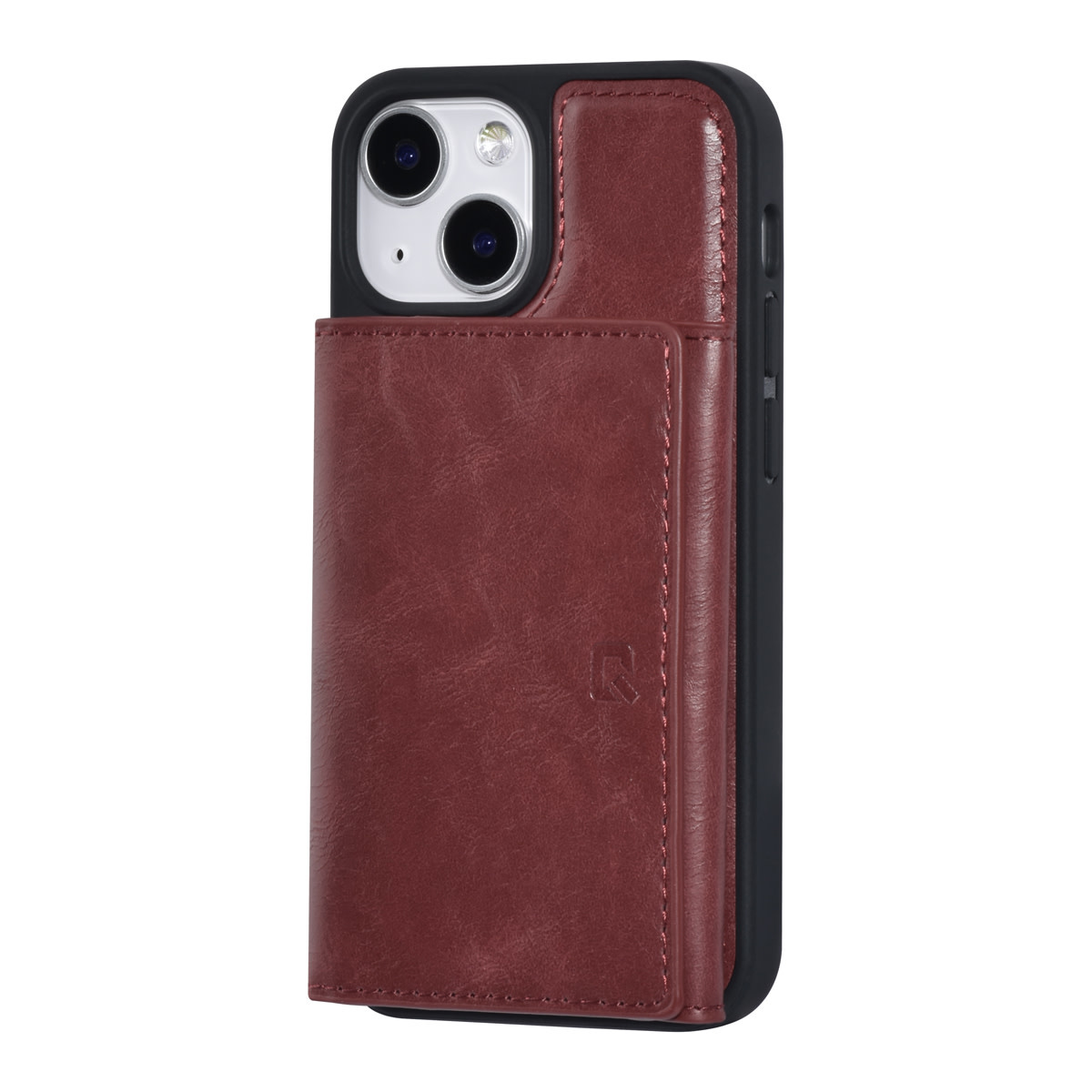 UNIQ Accessory UNIQ Accessory iPhone 13 Mini Backcover hoesje - met afneembare Pasjeshouder - Rood, foto 3 van 5