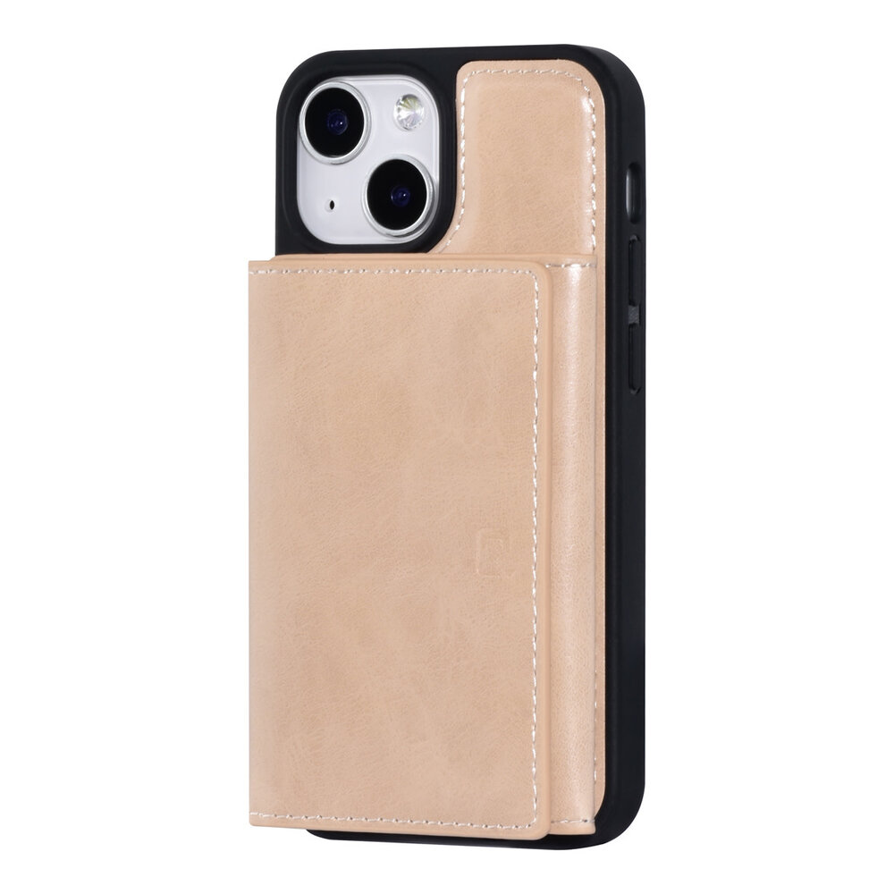 UNIQ Accessory UNIQ Accessory iPhone 13 Mini Hardcase-Rückseite - mit abnehmbarem Kartenhalter - Gold UNIQ Accessory UNIQ Accessory iPhone 13 Mini Hardcase-Rückseite - mit abnehmbarem Kartenhalter - Gold