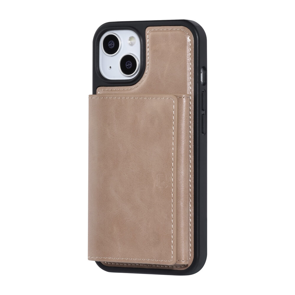 UNIQ Accessory UNIQ Accessory iPhone 13 & 14 Backcover hoesje - met afneembare Pasjeshouder - Rose Gold UNIQ Accessory UNIQ Accessory iPhone 13 & 14 Backcover hoesje - met afneembare Pasjeshouder - Rose Gold