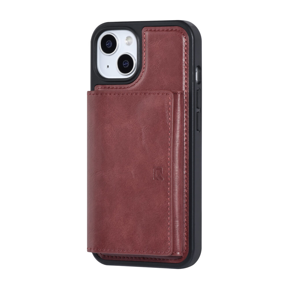 UNIQ Accessory UNIQ Accessory iPhone 13 & 14 Hardcase-Ruckseite - mit abnehmbarem Kartenhalter - Rot UNIQ Accessory UNIQ Accessory iPhone 13 & 14 Hardcase-Ruckseite - mit abnehmbarem Kartenhalter - Rot