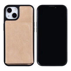 UNIQ Accessory Etui iPhone 13 & 14- avec porte-carte amovible - Or