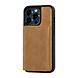 UNIQ Accessory UNIQ Accessory iPhone 13 Pro Hardcase Backcover - with removable card holder - Light Brown UNIQ Accessory UNIQ Accessory iPhone 13 Pro Hardcase Backcover - with removable card holder - Light Brown