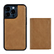 UNIQ Accessory UNIQ Accessory iPhone 13 Pro Hardcase Backcover - with removable card holder - Light Brown UNIQ Accessory UNIQ Accessory iPhone 13 Pro Hardcase Backcover - with removable card holder - Light Brown