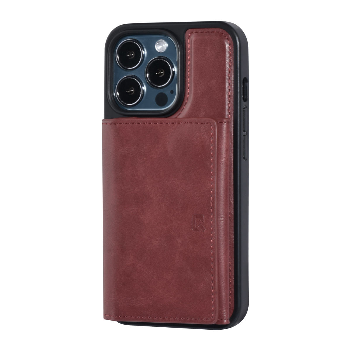 UNIQ Accessory UNIQ Accessory iPhone 13 Pro Backcover hoesje - met afneembare Pasjeshouder - Rood, foto 2 van 5