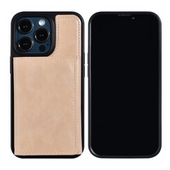 UNIQ Accessory iPhone 13 Pro Hardcase Backcover - with removable card holder - Gold