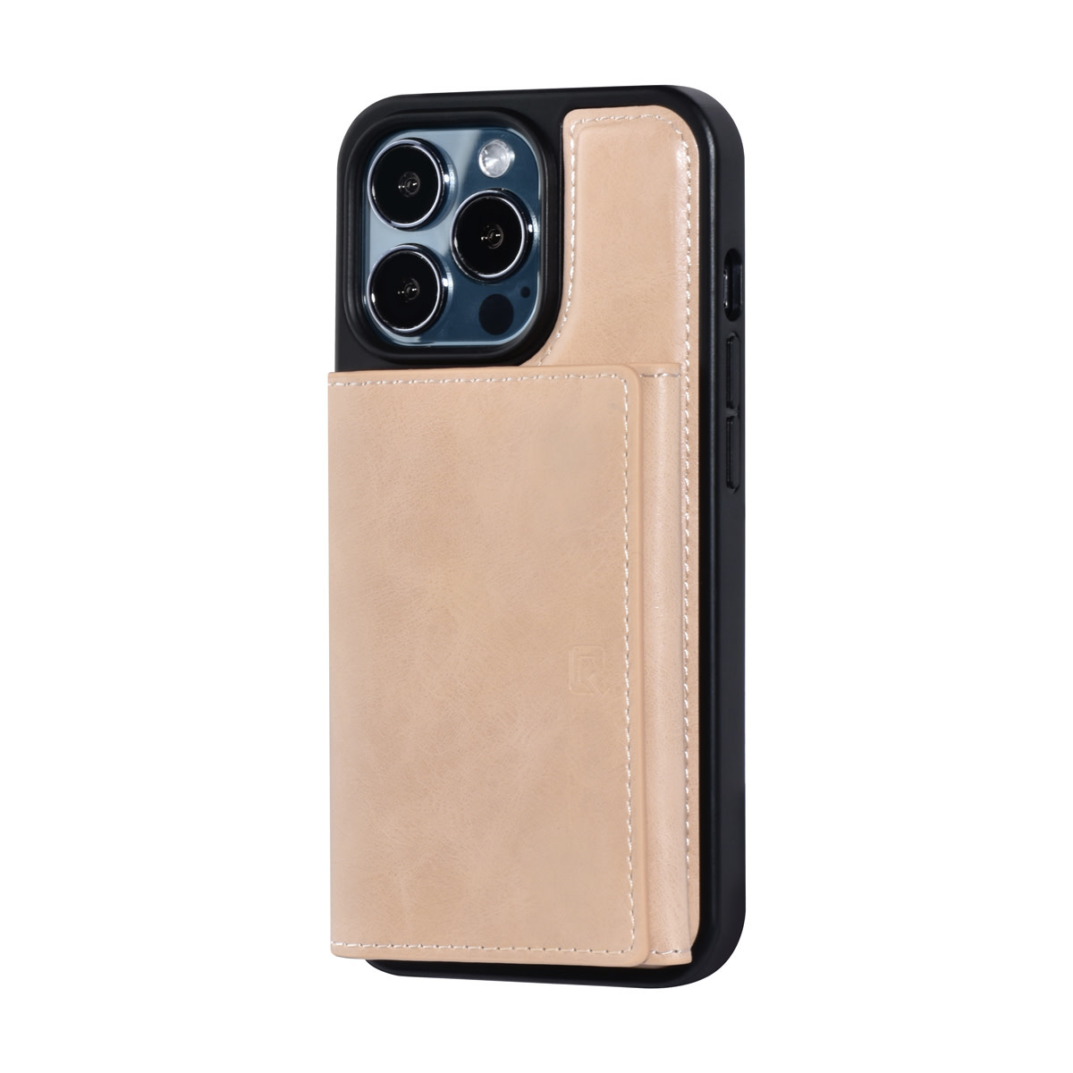 UNIQ Accessory UNIQ Accessory iPhone 13 Pro Backcover hoesje - met afneembare Pasjeshouder - Goud, foto 2 van 5