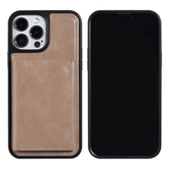 UNIQ Accessory iPhone 13 Pro Max Hardcase-Rückseite - mit abnehmbarem Kartenhalter - Rose Gold