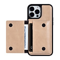 UNIQ Accessory UNIQ Accessory iPhone 13 Pro Max Hardcase Backcover - with removable card holder - Gold