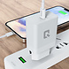 TUNIQ TUNIQ Fast Charger PD 25W - with Lightning to Type-C Cable - White TUNIQ TUNIQ Fast Charger PD 25W - with Lightning to Type-C Cable - White
