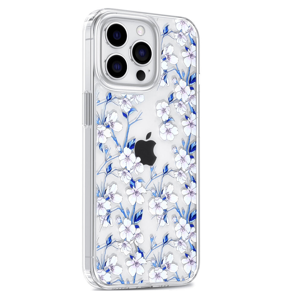 UNIQ Accessory UNIQ Accessory iPhone 13 Pro Case - Transparent - Floral Print 4 UNIQ Accessory UNIQ Accessory iPhone 13 Pro Case - Transparent - Floral Print 4