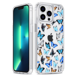 UNIQ Accessory Étui iPhone 13 Pro - Transparent - Floral Print 5
