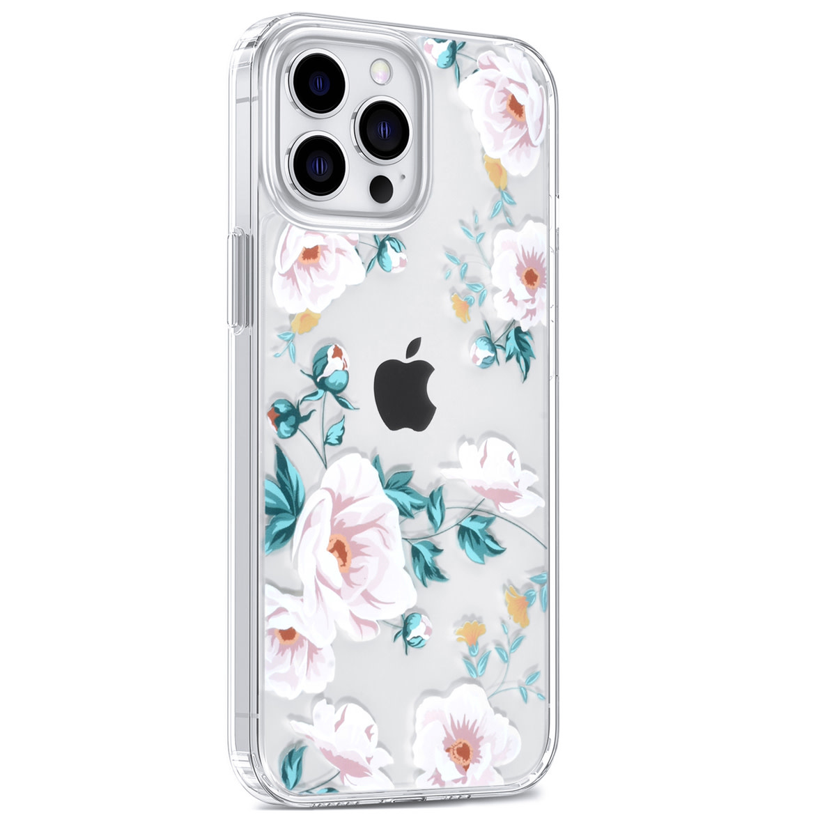 UNIQ Accessory UNIQ Accessory iPhone 13 Pro Max Backcover hoesje - Transparant - Floral Print 2, foto 2 van 4