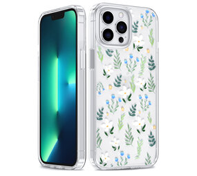UNIQ Accessory UNIQ Accessory iPhone 13 Pro Max Case - Transparent - Floral Print 3 UNIQ Accessory UNIQ Accessory iPhone 13 Pro Max Case - Transparent - Floral Print 3