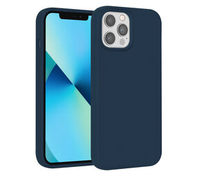 UNIQ Accessory UNIQ Accessory iPhone 12 - 12 Pro Premium Backcover hoesje - Blauw UNIQ Accessory UNIQ Accessory iPhone 12 - 12 Pro Premium Backcover hoesje - Blauw